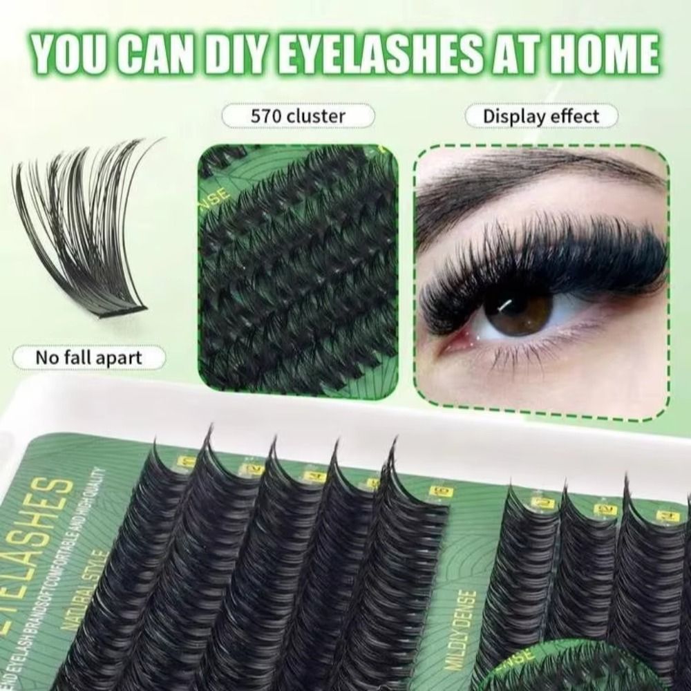 Eyelash Extension Wispy Look - Natural Look False Eyelashes Wispy Style