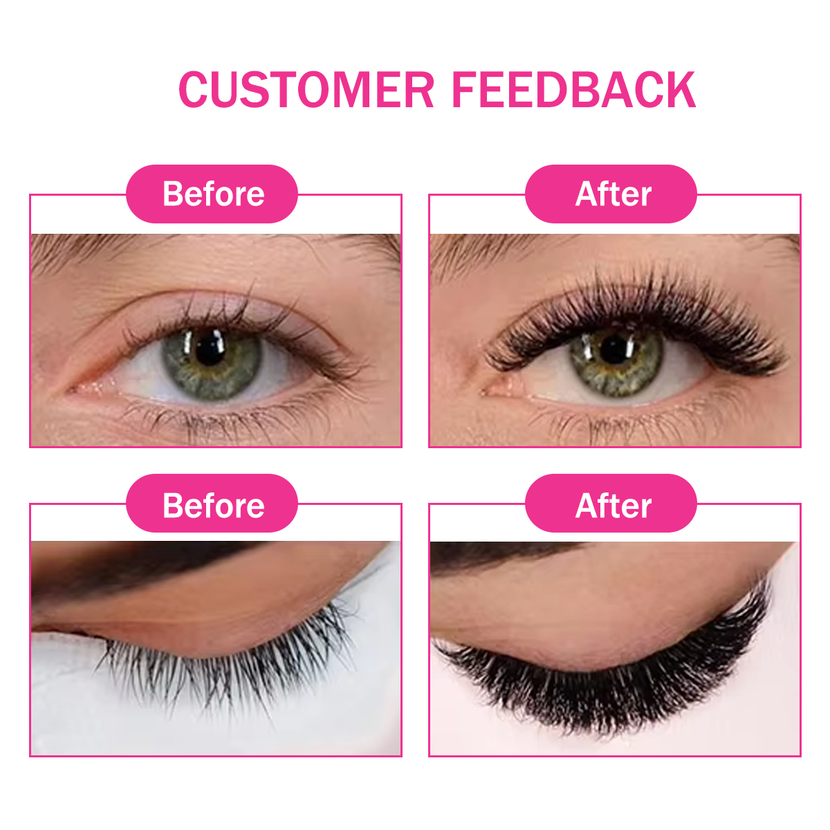 New Style Super Narrow Loose P - Eyelash Extension Medium recension och pris