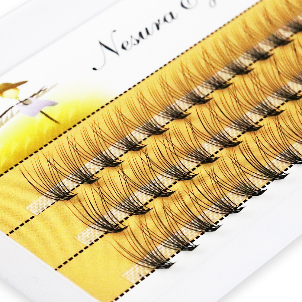 10D Faux Mink Eyelash Clusters - Eyelash Extension Review recension och pris