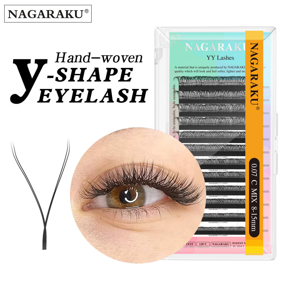 NAGARAKU YY Shape Hand Woven P - Eyelash Extension Course recension och pris
