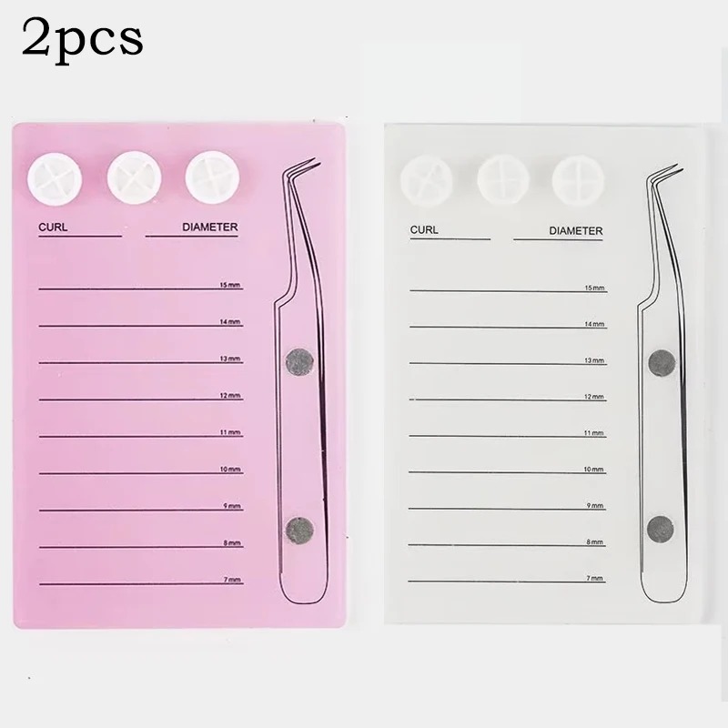 Acrylic Eyelash Holder False L - Eyelash Extension Menu recension och pris