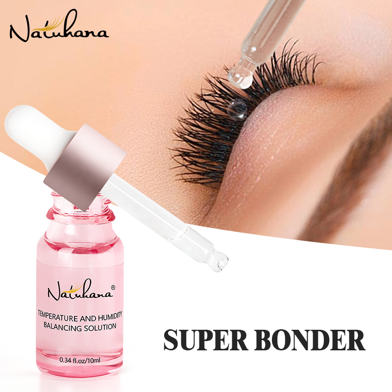 NATUHANA  Lashes Super Bonder  - Eyelash Extension No 9 recension och pris