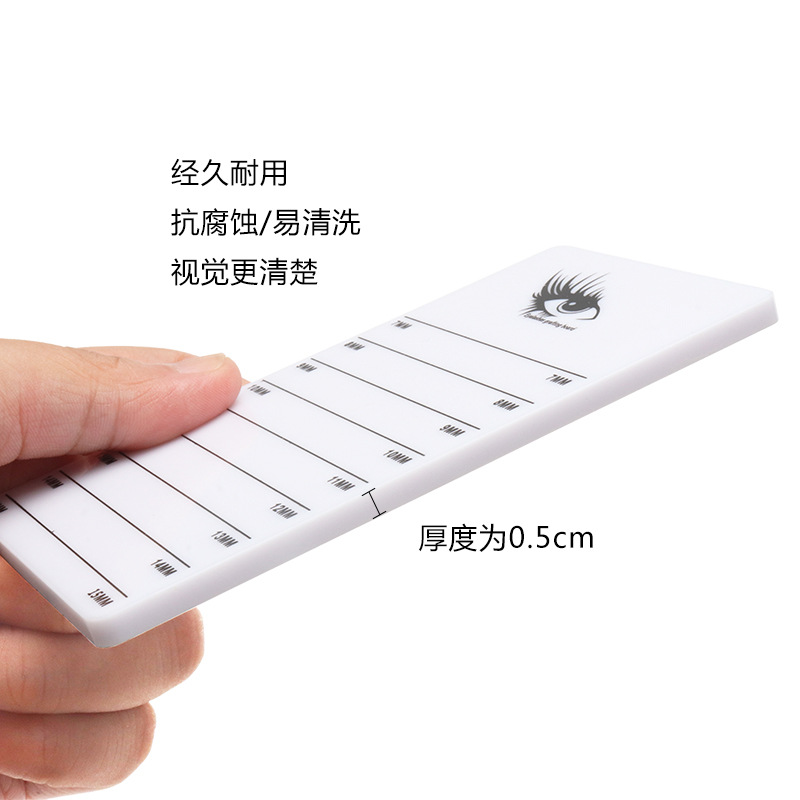 1Pc Acrylic Lash Holder Palett - Eyelash Extension Review recension och pris