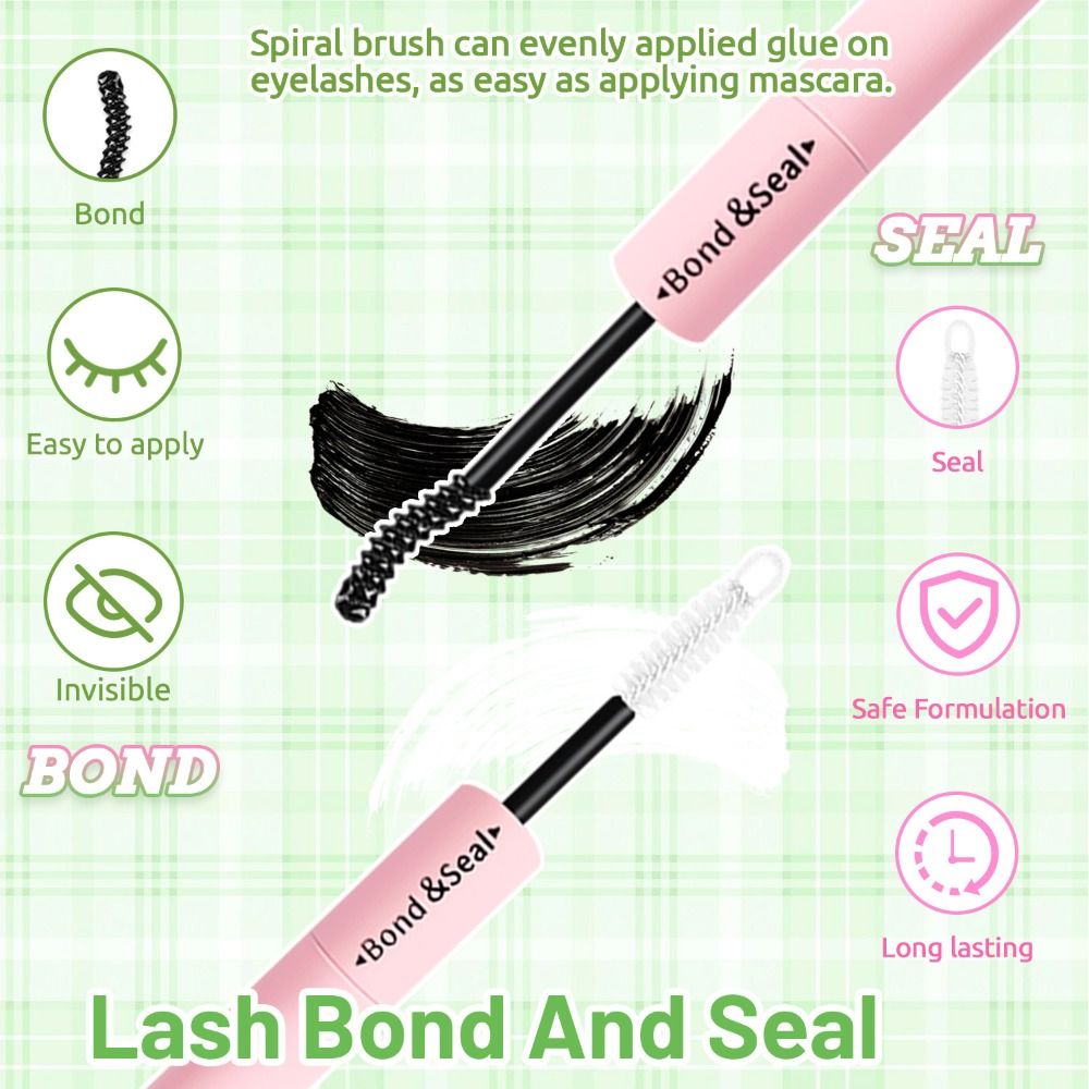 Natural Look False Eyelashes B - Eyelash Extension Wispy Look recension och pris