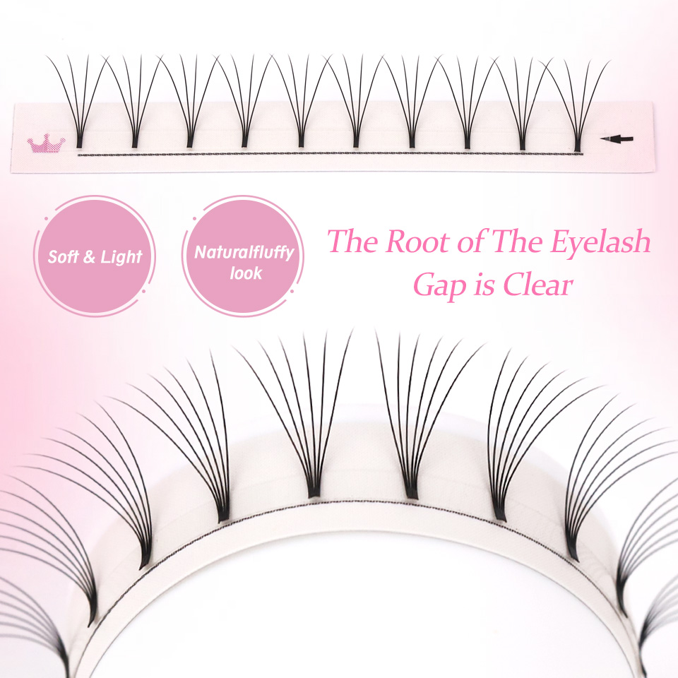 AGUUD Soft Natural Premade Vol - Eyelash Extension Review recension och pris