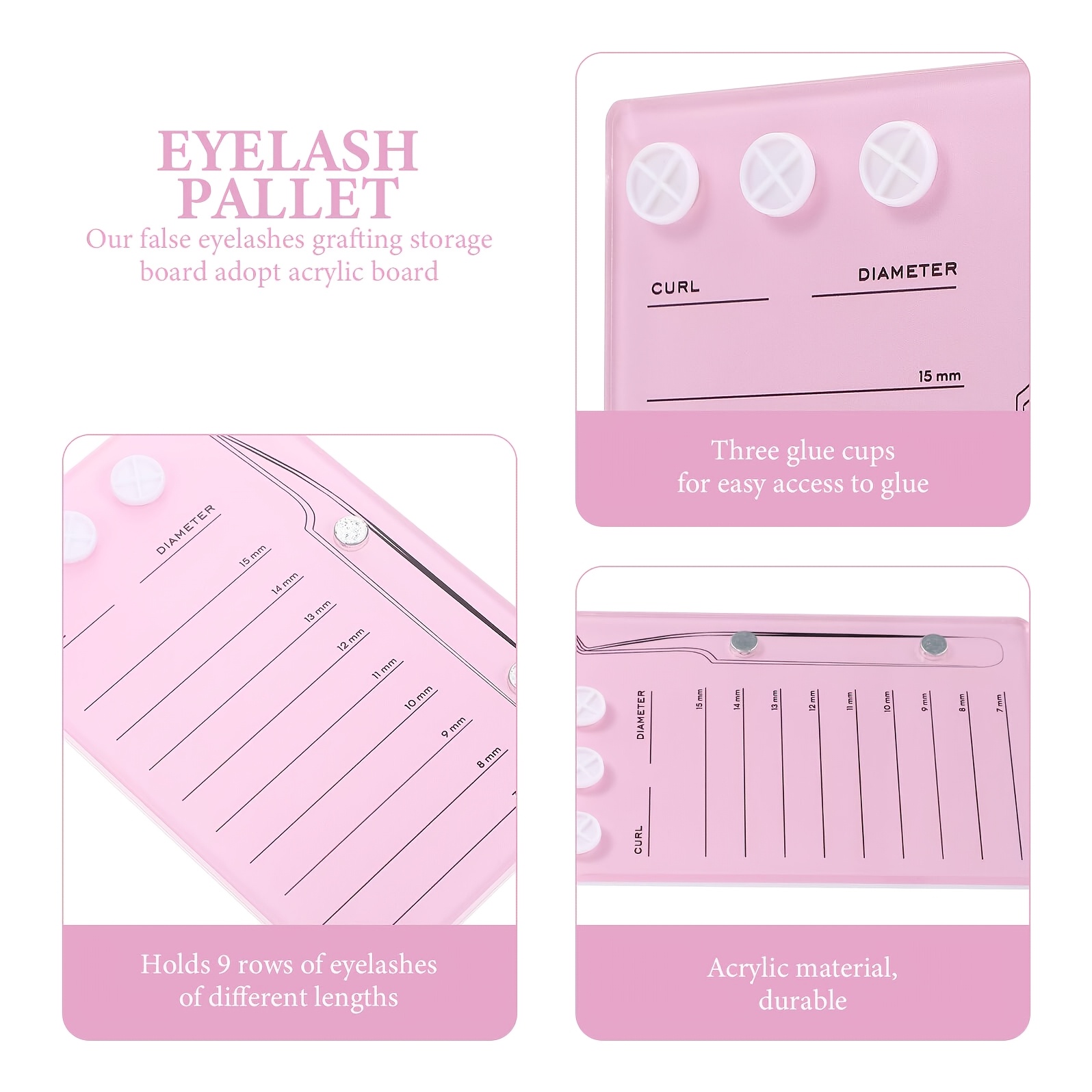 Magnetic Acrylic Eyelash Exten - Eyelash Extension Menu recension och pris