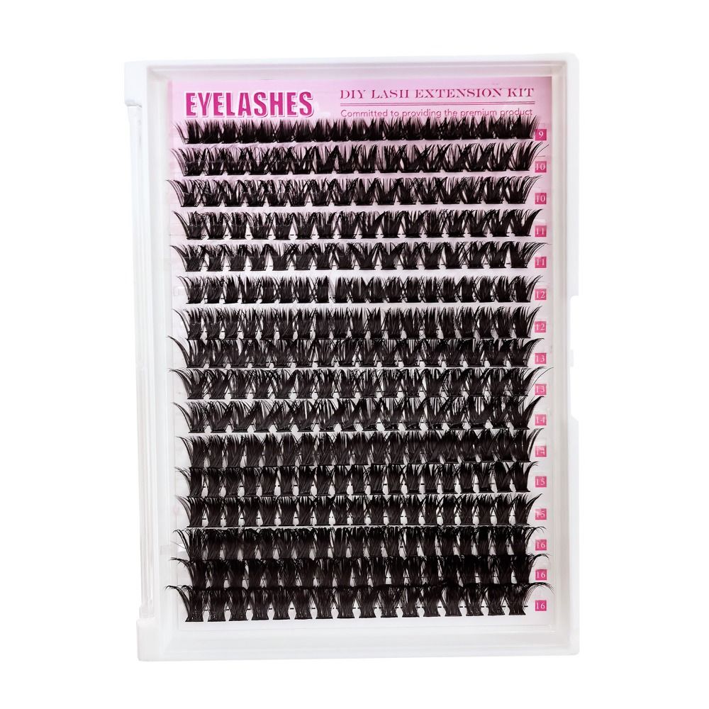 Natural Look False Eyelashes B - Eyelash Extension Wispy Look recension och pris
