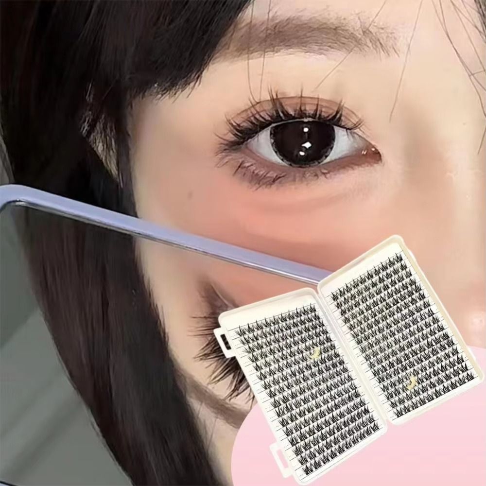 Natural Look False Eyelashes B - Eyelash Extension Wispy Look recension och pris