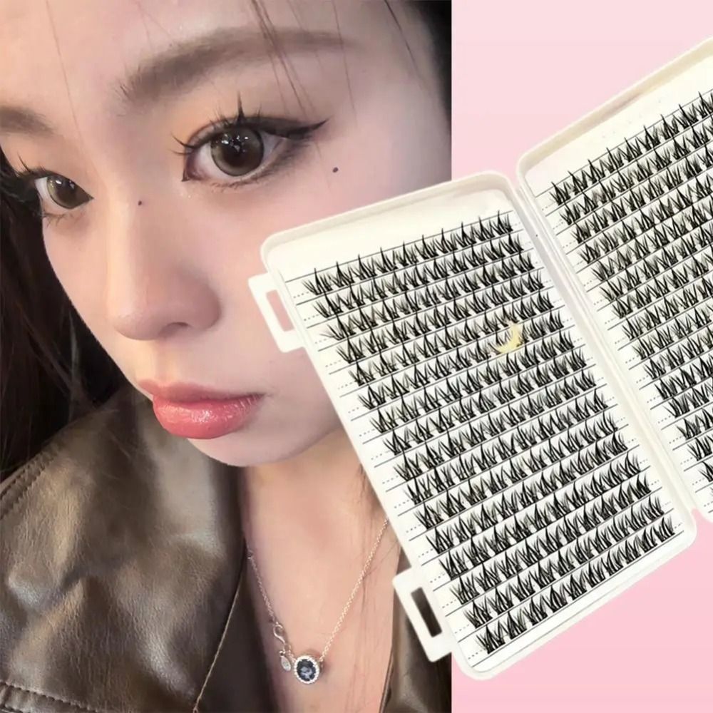 Natural Look False Eyelashes B - Eyelash Extension Wispy Look recension och pris