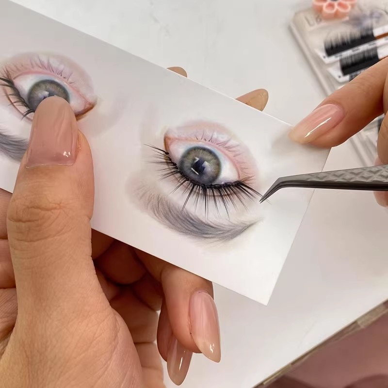 Reusable Eyelash Mapping Cards - Eyelash Extension Course recension och pris