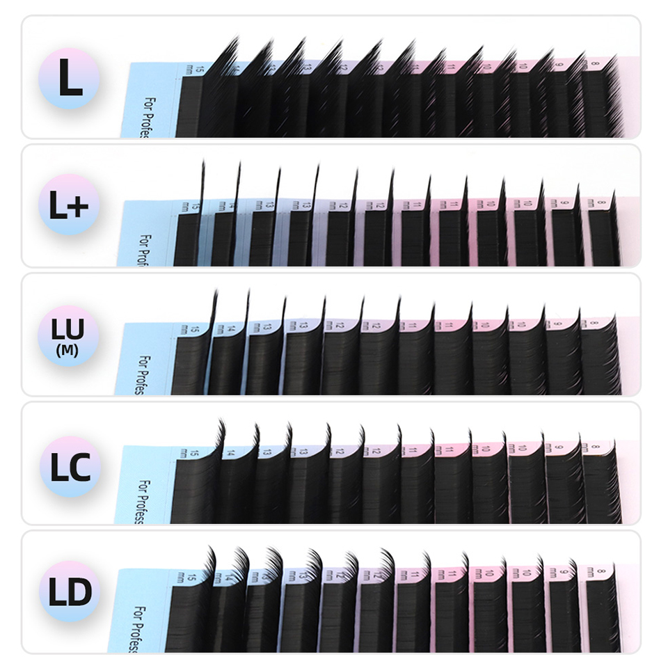 RUJADE L L+ LC LD LU(M) Curl I - Eyelash Extension Review recension och pris