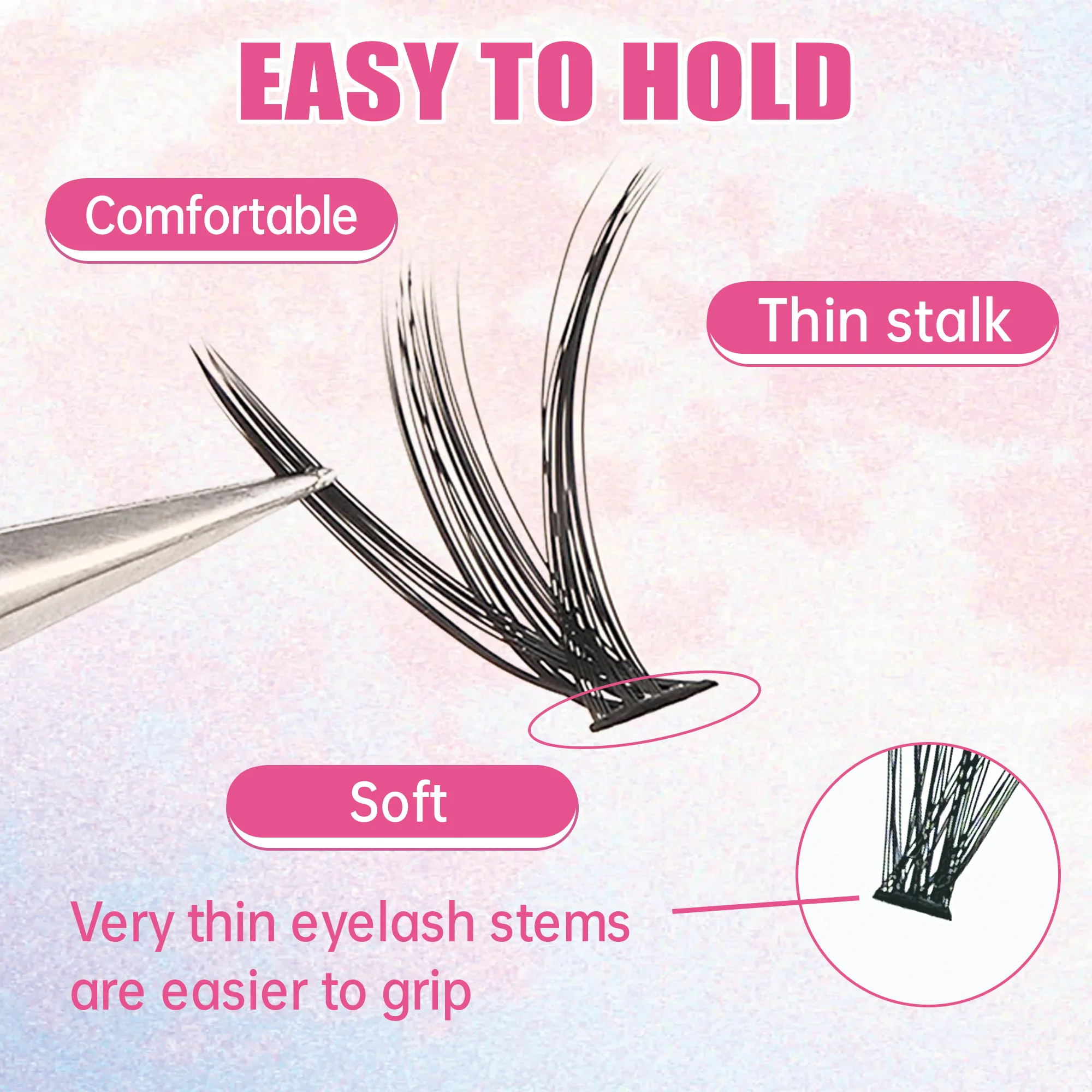Eyelashes 200 PCS Clusters Las - Eyelash Extension Review recension och pris