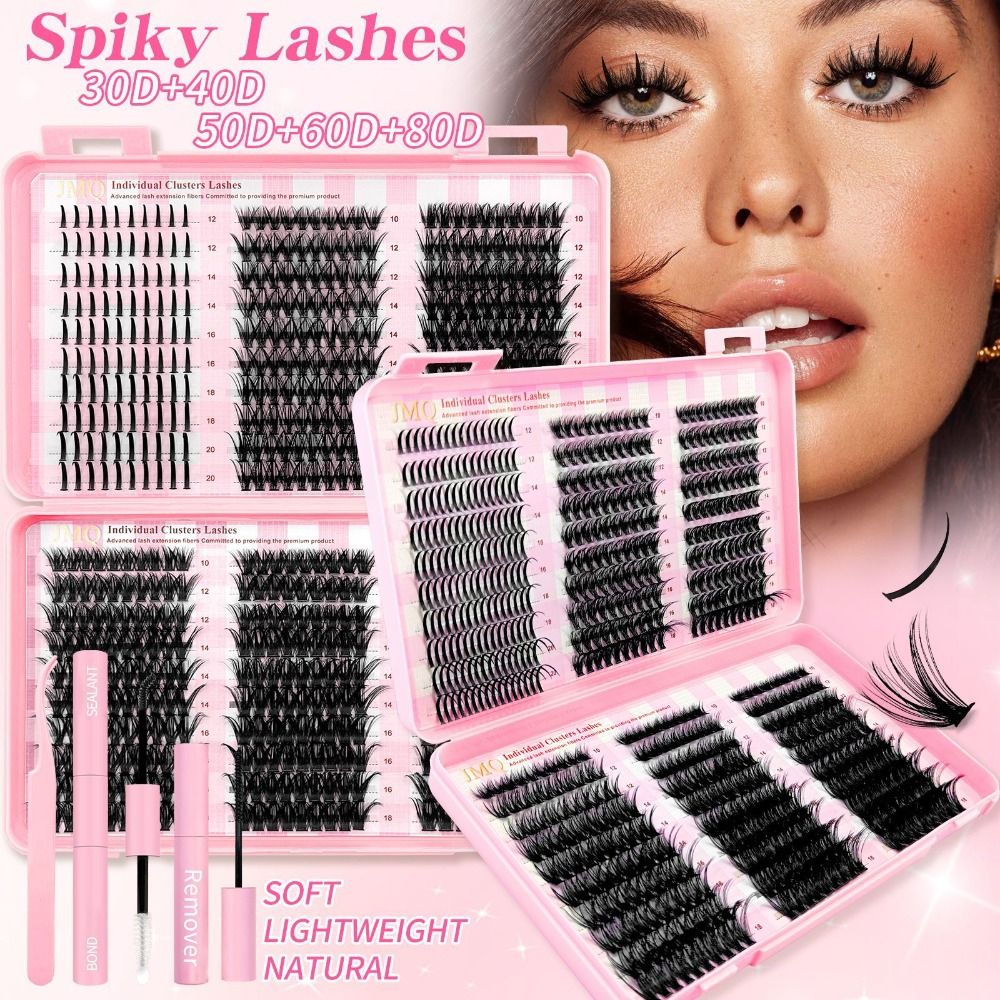 9-16mm Length False Eyelashes  - Eyelash Extension Wispy Look recension och pris