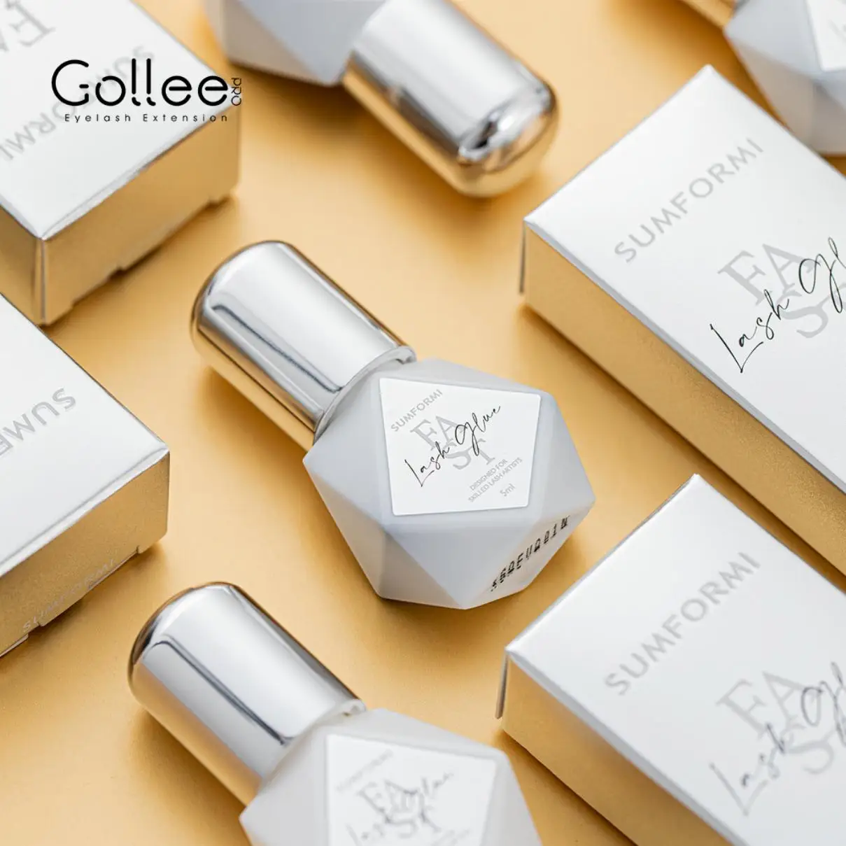 5 Bottle Eye Lash Glue No Irri - Eyelash Extension Open Eye recension och pris