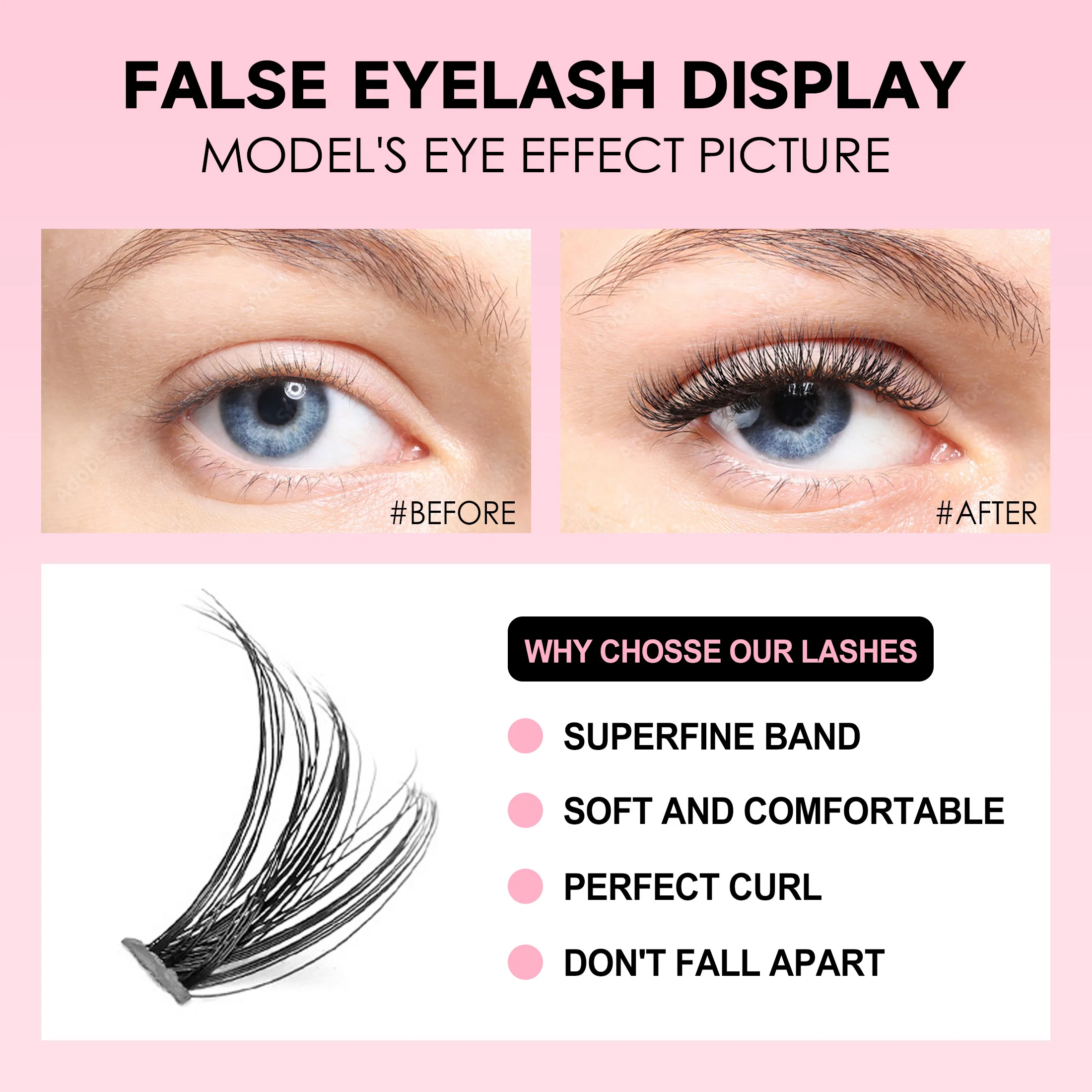DIY Lashes Extension Kit Eyela - Eyelash Extension Review recension och pris