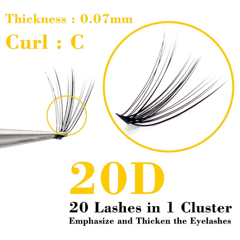 Kimcci 60 Bundles Mink Eyelash - Eyelash Extension Review recension och pris